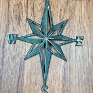 Metal Compass Wall Decor